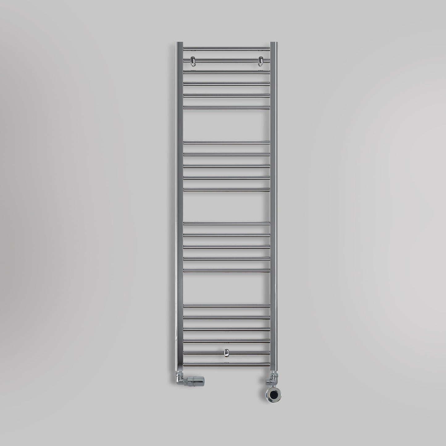 Grzejnik Łazienkowy Drabinkowy Wodno Elektryczny - Chrom - 1600x500mm, hybrydowy grzejnik łazienkowy marki Lazzarini