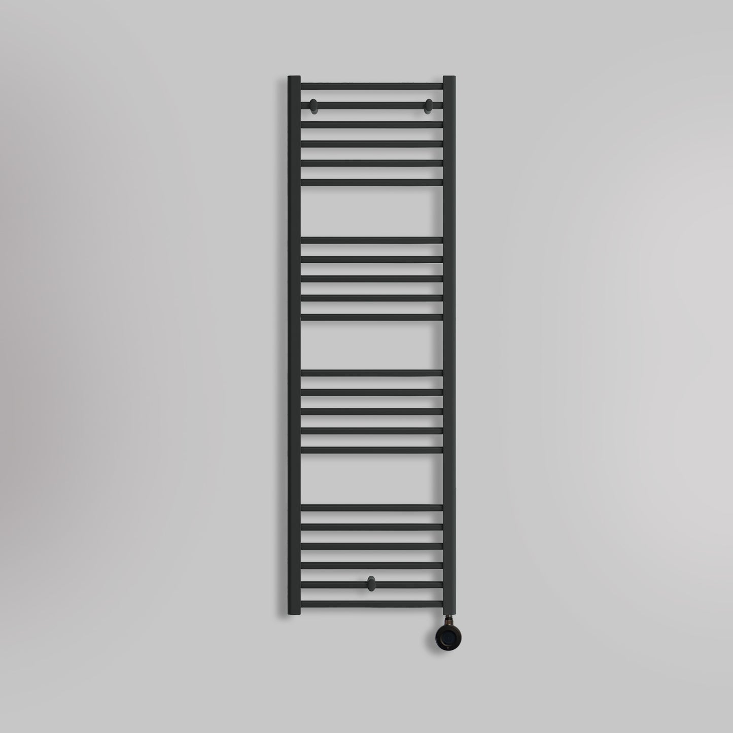 Grzejnik Łazienkowy Drabinkowy Elektryczny - Czarny - 1600x500mm, Elektryczny grzejnik łazienkowy marki Lazzarini