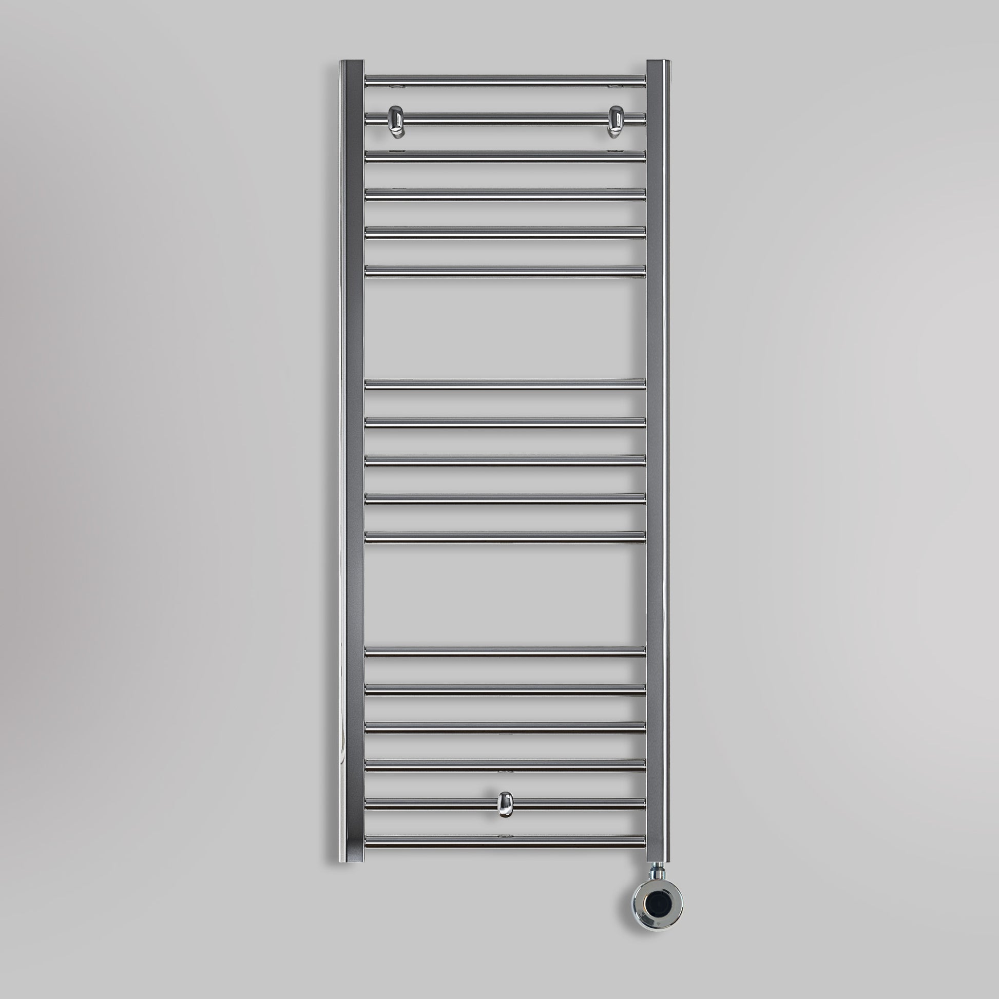 Grzejnik Łazienkowy Drabinkowy Elektryczny - Chrom - 1200x500mm, Elektryczny grzejnik łazienkowy marki Lazzarini