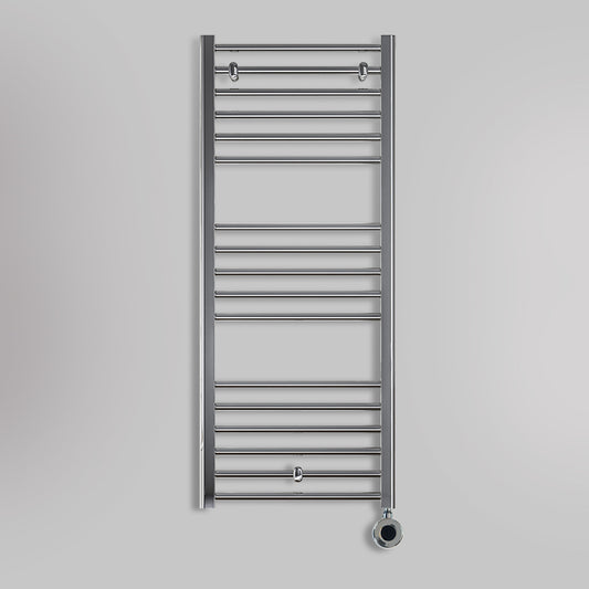 Grzejnik Łazienkowy Drabinkowy Elektryczny - Chrom - 1200x500mm, Elektryczny grzejnik łazienkowy marki Lazzarini
