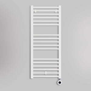 Grzejnik Łazienkowy Drabinkowy Elektryczny - Biały - 1200x500mm, Elektryczny grzejnik łazienkowy marki Lazzarini