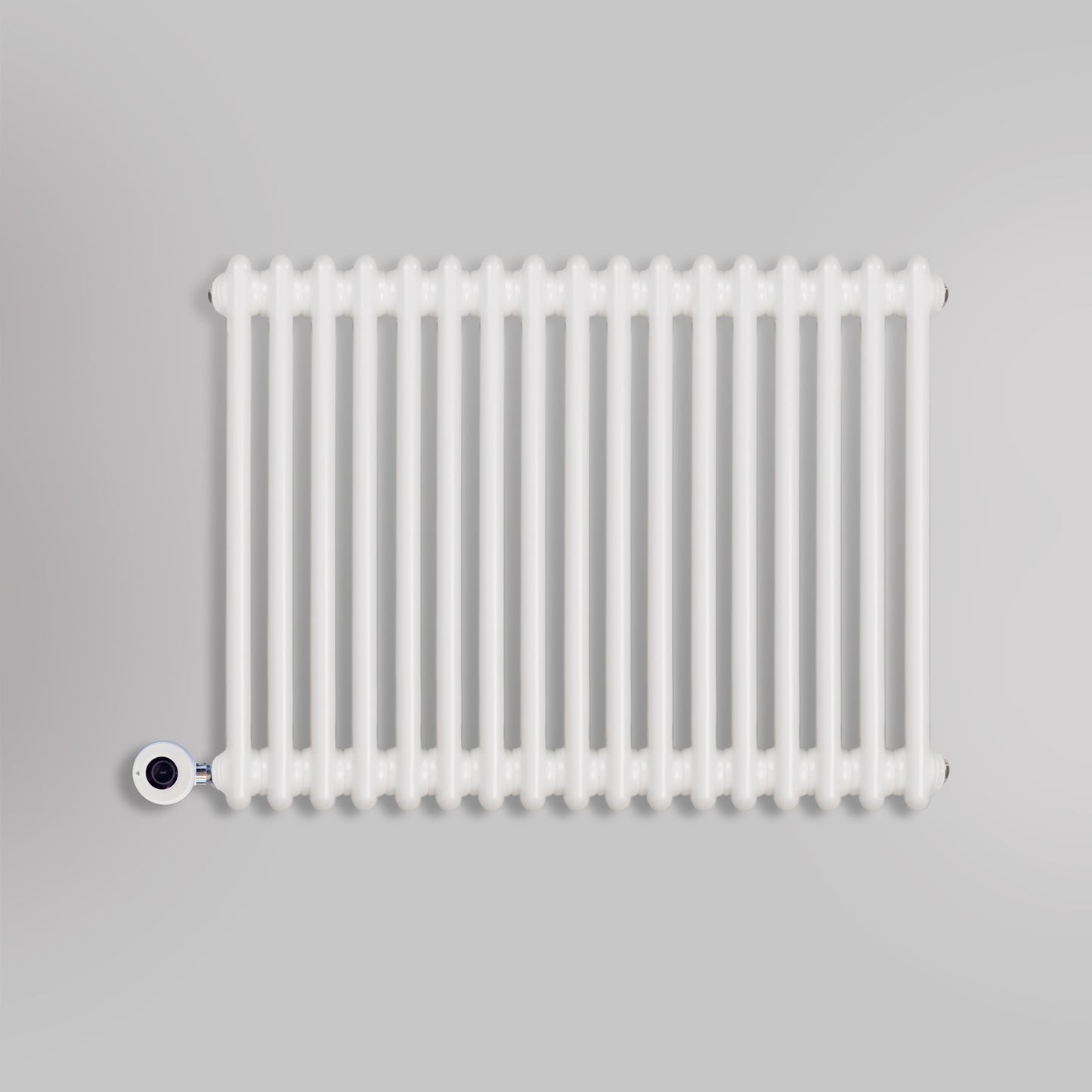 Grzejnik Elektryczny Dekoracyjny - 2 Kolumnowy Biały - 576x785mm, Elektryczny grzejnik pokojowy firmy Empire