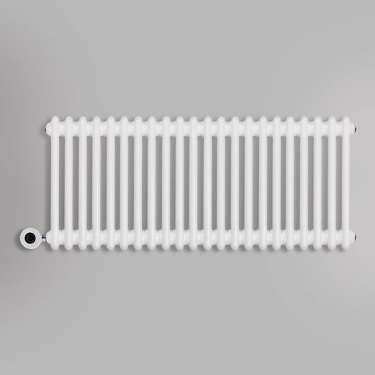 Grzejnik Elektryczny Dekoracyjny - 3 Kolumnowy Biały - 426x1010mm, Elektryczny grzejnik pokojowy firmy Empire