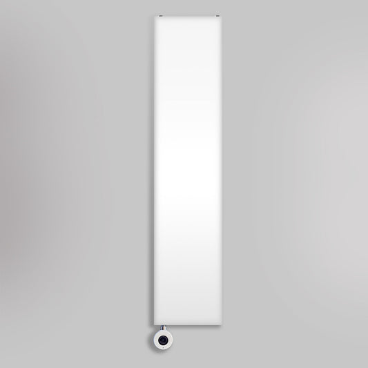 Grzejnik Elektryczny Dekoracyjny Pionowy - Płaski Panelowy Biały - 1800x400mm, elektryczny grzejnik pokojowy firmy Heissmann