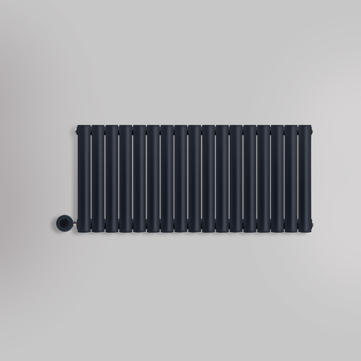 Grzejnik Elektryczny Dekoracyjny - Owalny Kolumnowy Antracytowy - 545x1003mm, elektryczny grzejnik pokojowy firmy Heissmann