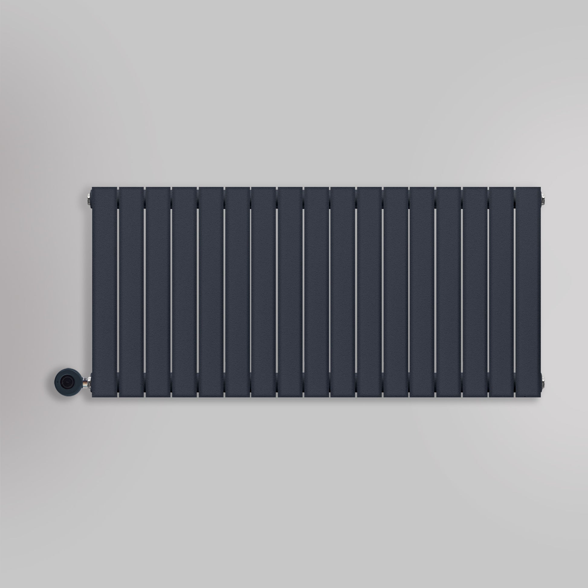 Grzejnik Elektryczny Ozdobny - Podwójny Panelowy Antracytowy - 560x1190mm, elektryczny grzejnik pokojowy firmy Heissmann