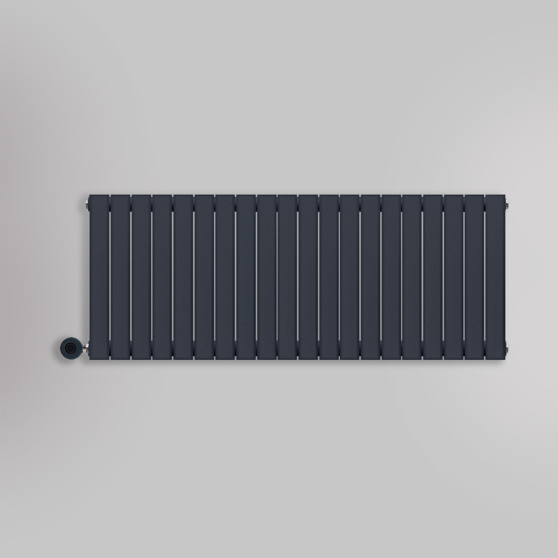 Grzejnik Elektryczny Ozdobny - Podwójny Panelowy Antracytowy - 560x1400mm, elektryczny grzejnik pokojowy firmy Heissmann