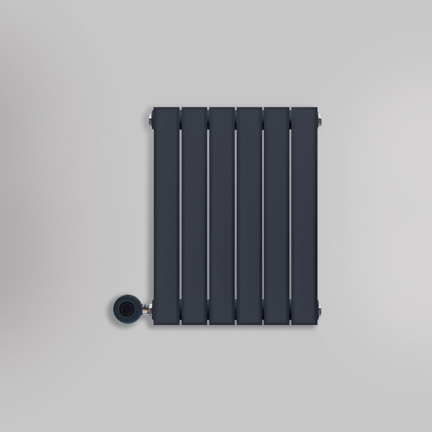 Grzejnik Elektryczny Ozdobny - Podwójny Panelowy Antracytowy - 560x420mm, elektryczny grzejnik pokojowy firmy Heissmann