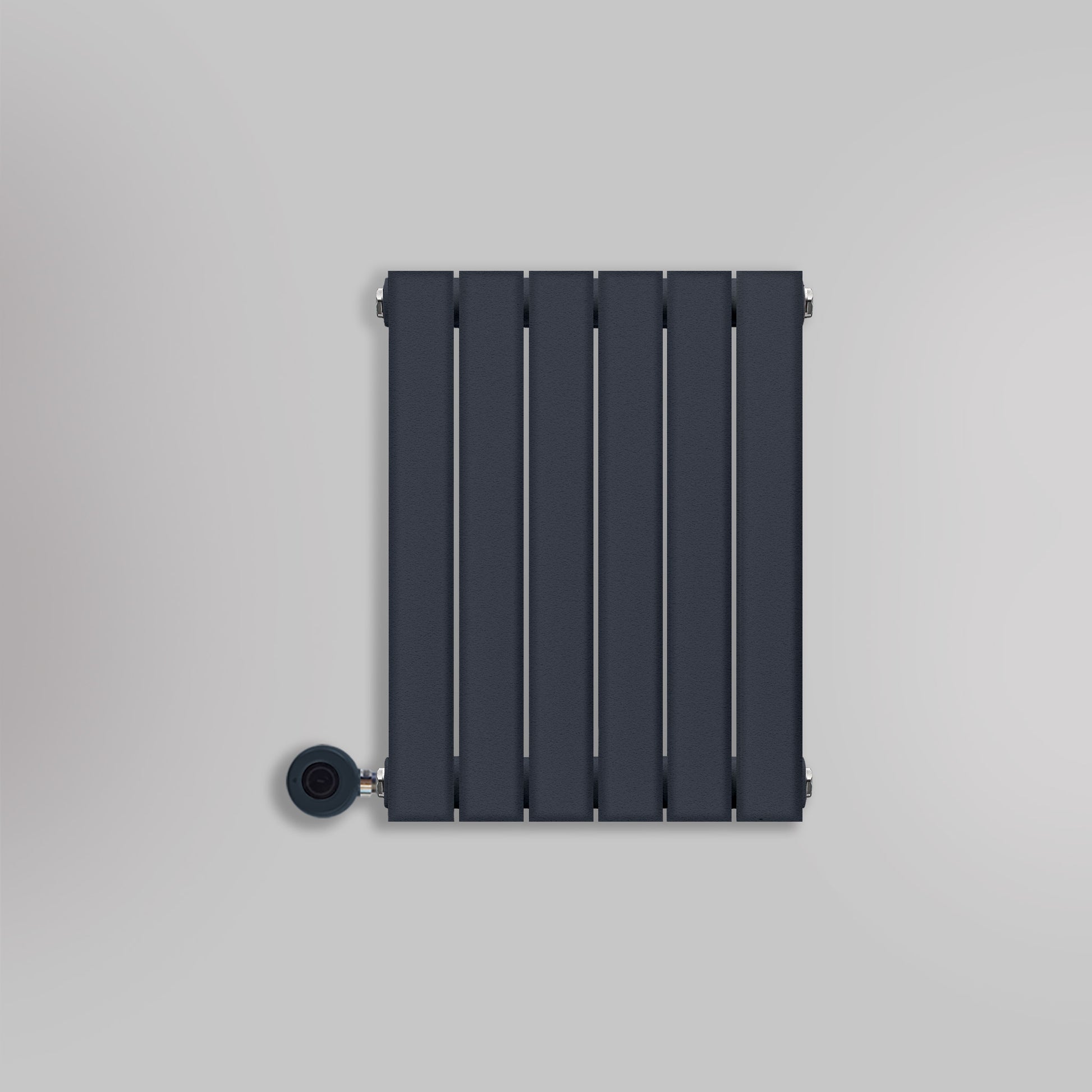 Grzejnik Elektryczny Ozdobny - Podwójny Panelowy Antracytowy - 560x420mm, elektryczny grzejnik pokojowy firmy Heissmann