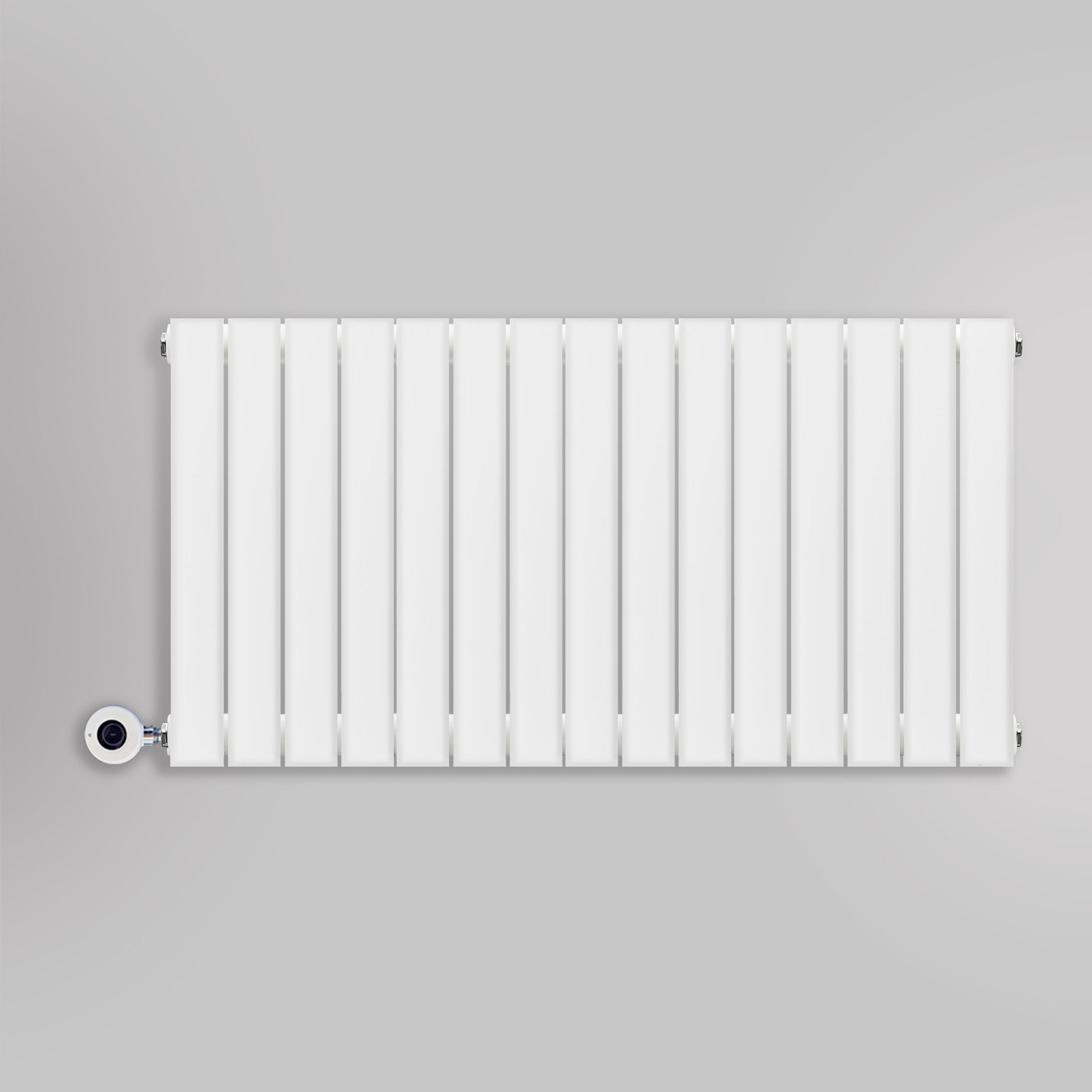 Grzejnik Elektryczny Ozdobny - Podwójny Panelowy Biały - 560x1050mm, elektryczny grzejnik pokojowy firmy Heissmann