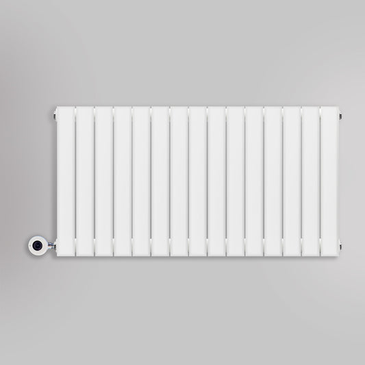 Grzejnik Elektryczny Ozdobny - Podwójny Panelowy Biały - 560x1050mm, elektryczny grzejnik pokojowy firmy Heissmann