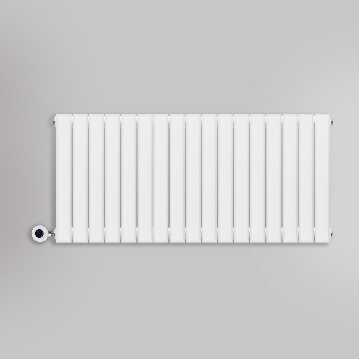 Grzejnik Elektryczny Ozdobny - Podwójny Panelowy Biały - 560x1190mm, elektryczny grzejnik pokojowy firmy Heissmann