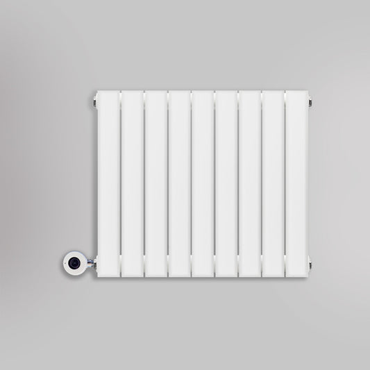 Grzejnik Elektryczny Ozdobny - Podwójny Panelowy Biały - 560x630mm, elektryczny grzejnik pokojowy firmy Heissmann