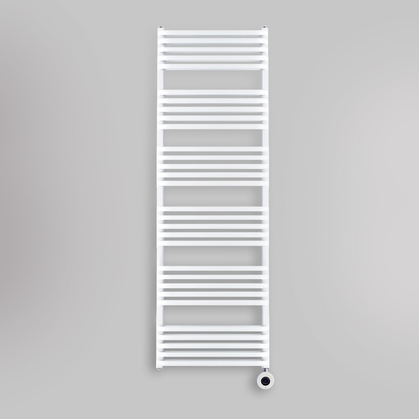 Grzejnik Łazienkowy Elektryczny - Podwójny Biały - 1533x500mm, elektryczny grzejnik łazienkowy firmy Heissmann