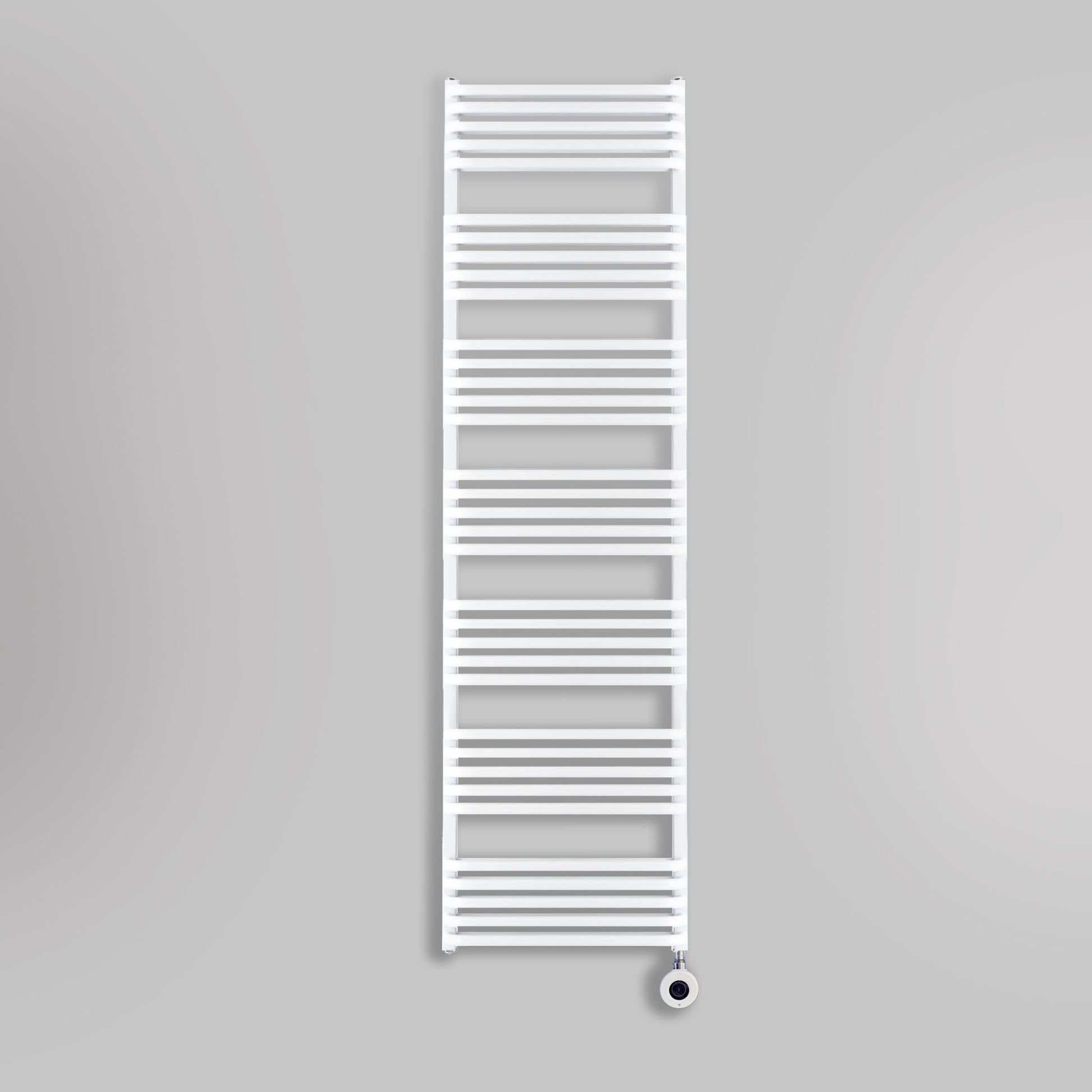 Grzejnik Łazienkowy Elektryczny - Podwójny Biały - 1800x500mm, elektryczny grzejnik łazienkowy firmy Heissmann