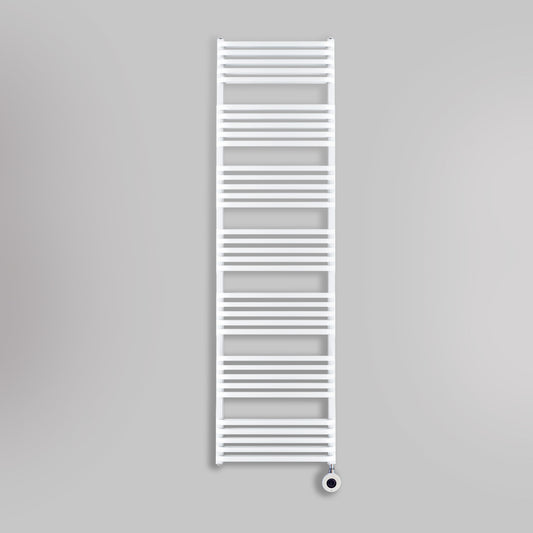 Grzejnik Łazienkowy Elektryczny - Podwójny Biały - 1800x500mm, elektryczny grzejnik łazienkowy firmy Heissmann