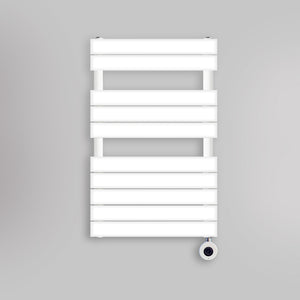 Grzejnik Elektryczny Łazienkowy Nowoczesny - Biały - 816x500mm, elektryczny grzejnik łazienkowy firmy Heissmann