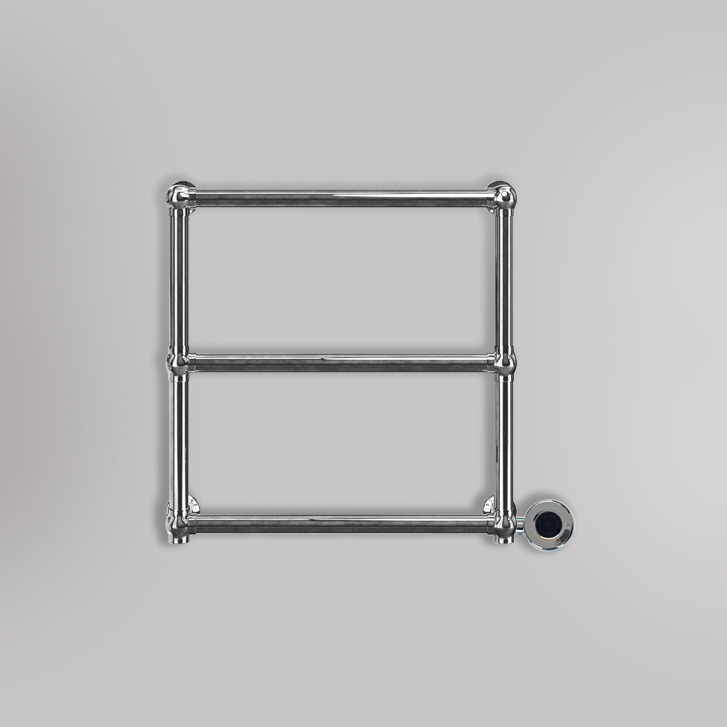 Grzejnik Łazienkowy Tradycyjny Dekoracyjny Elektryczny - Chrom - 680x673mm, Elektryczny grzejnik łazienkowy marki Empire