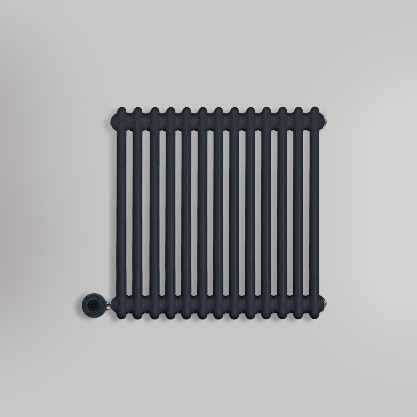 Grzejnik Elektryczny Dekoracyjny - 2 Kolumnowy Antracytowy - 576x605mm, Elektryczny grzejnik pokojowy firmy Empire