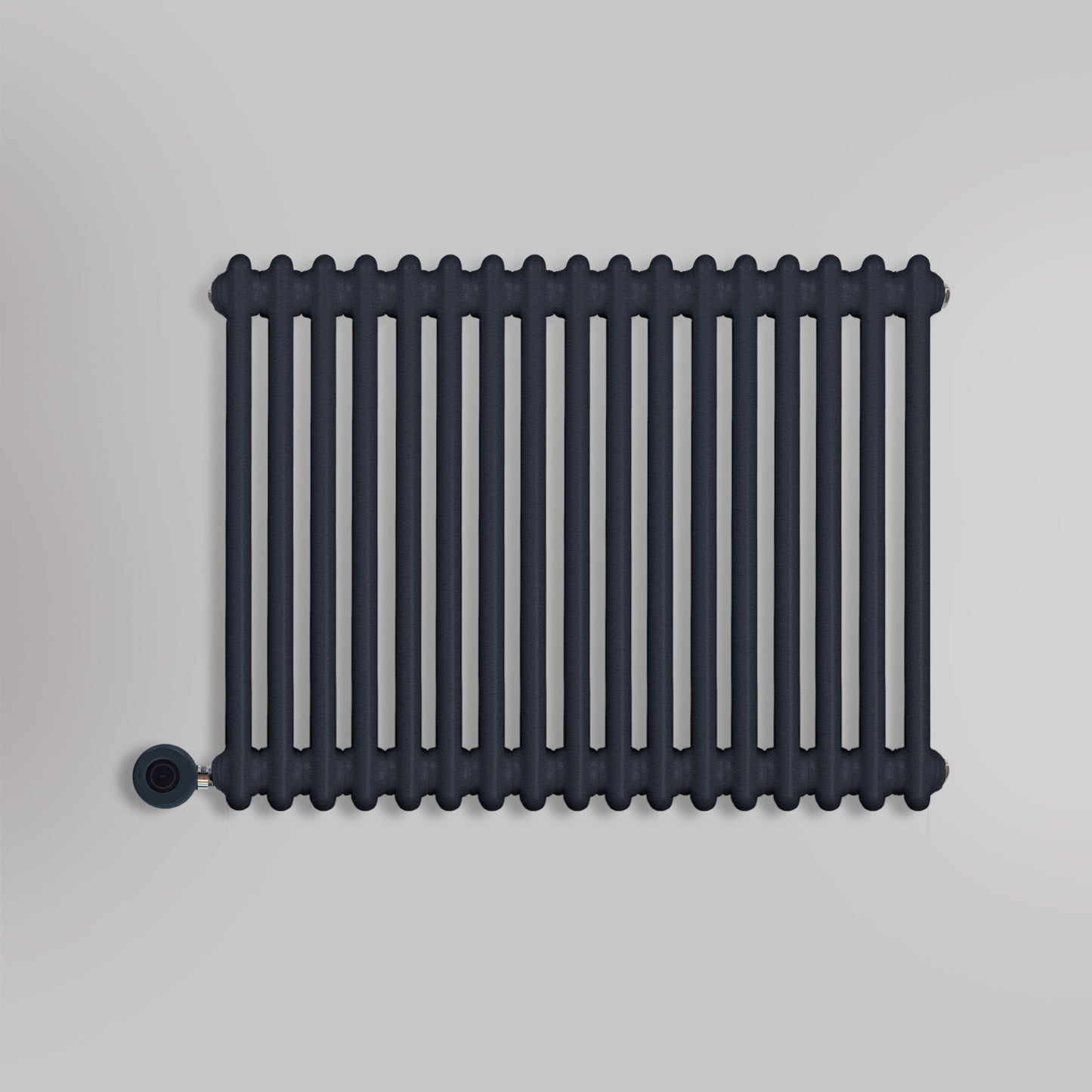 Grzejnik Elektryczny Dekoracyjny - 2 Kolumnowy Antracytowy - 576x785mm, Elektryczny grzejnik pokojowy firmy Empire