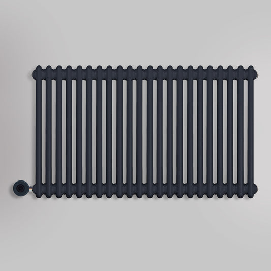 Grzejnik Elektryczny Dekoracyjny - 2 Kolumnowy Antracytowy - 576x1010mm, Elektryczny grzejnik pokojowy firmy Empire