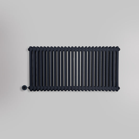 Grzejnik Elektryczny Dekoracyjny - 2 Kolumnowy Antracytowy - 576x1190mm, Elektryczny grzejnik pokojowy firmy Empire