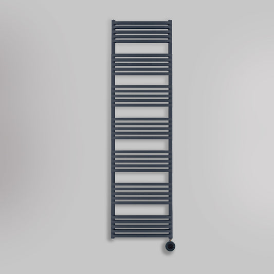 Grzejnik Łazienkowy Elektryczny - Podwójny Antracyt - 1800x500mm, elektryczny grzejnik łazienkowy firmy Heissmann