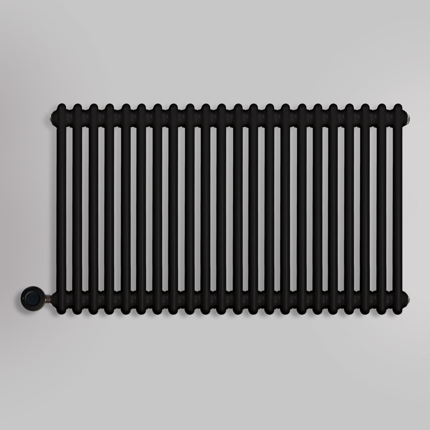 Grzejnik Elektryczny Dekoracyjny - 2 Kolumnowy Czarny - 576x1010mm, Elektryczny grzejnik pokojowy firmy Empire