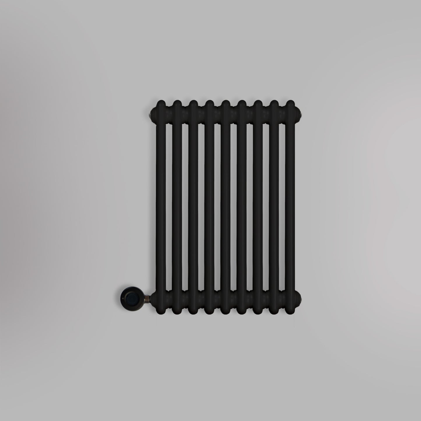Grzejnik Elektryczny Dekoracyjny - 2 Kolumnowy Czarny - 576x425mm, Elektryczny grzejnik pokojowy firmy Empire