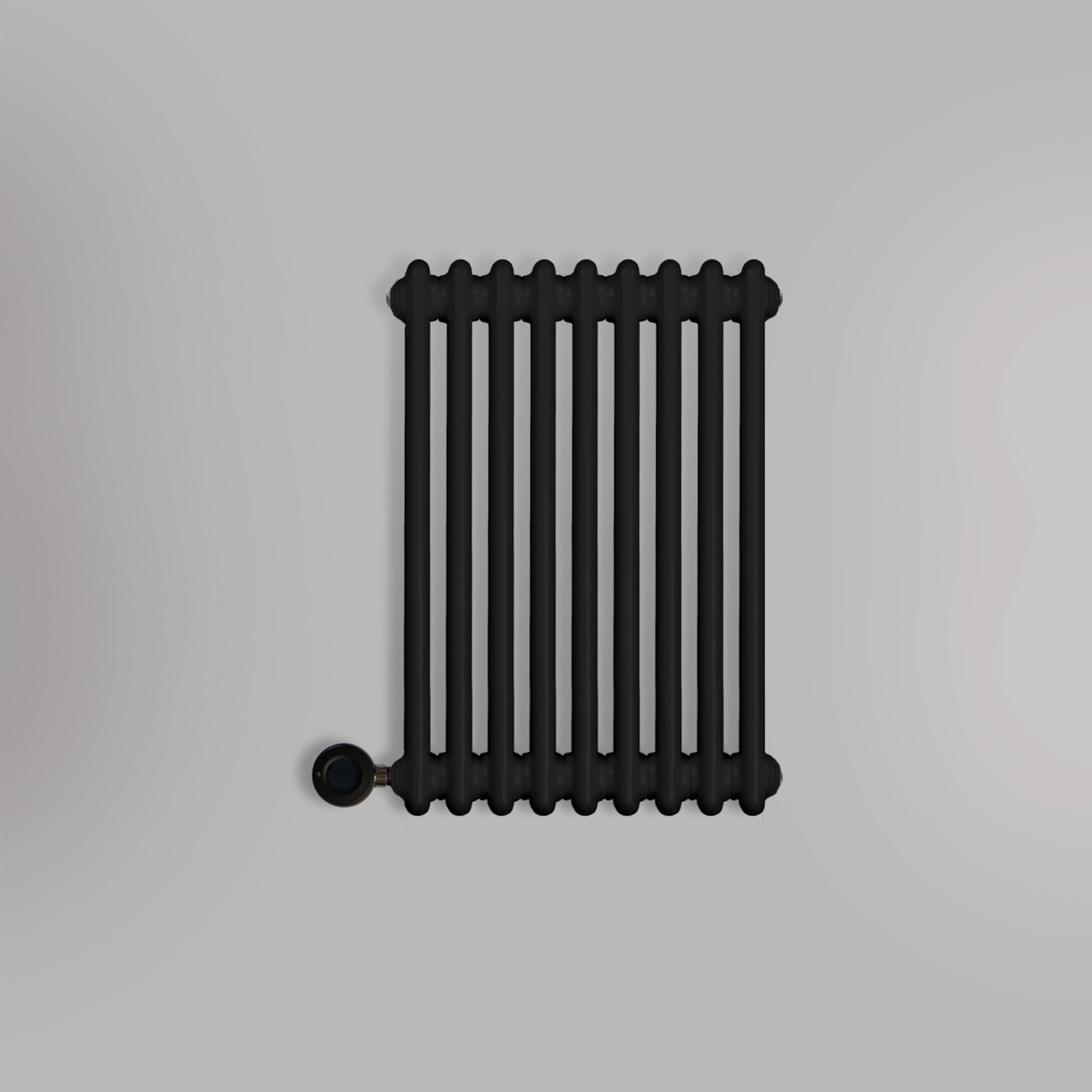 Grzejnik Elektryczny Dekoracyjny - 2 Kolumnowy Czarny - 576x425mm, Elektryczny grzejnik pokojowy firmy Empire