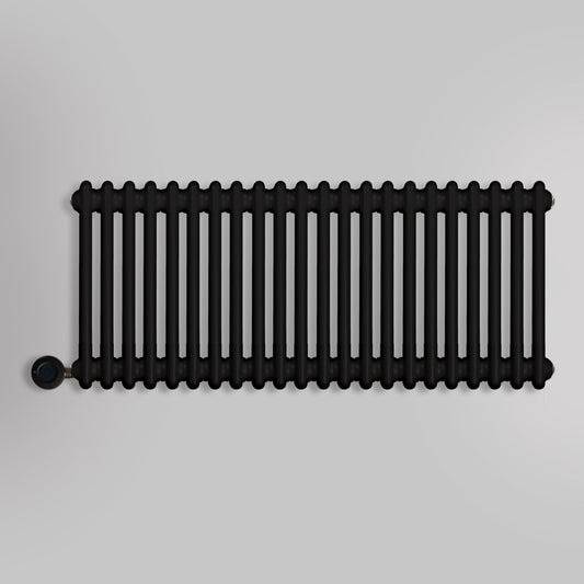 Grzejnik Elektryczny Dekoracyjny - 3 Kolumnowy Czarny - 426x1010mm, Elektryczny grzejnik pokojowy firmy Empire