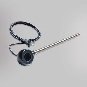 Grzałka WIFI 400 W - Antracyt, dekoracyjna osłona elementu grzejnika firmy Mandelli - gładkie tło