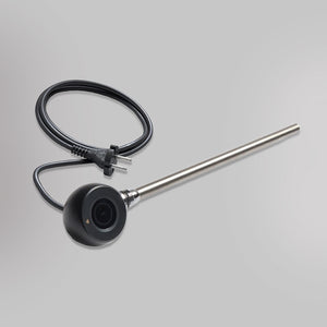 Grzałka WIFI 400 W - Czarny, dekoracyjna osłona elementu grzejnika firmy Mandelli - gładkie tło