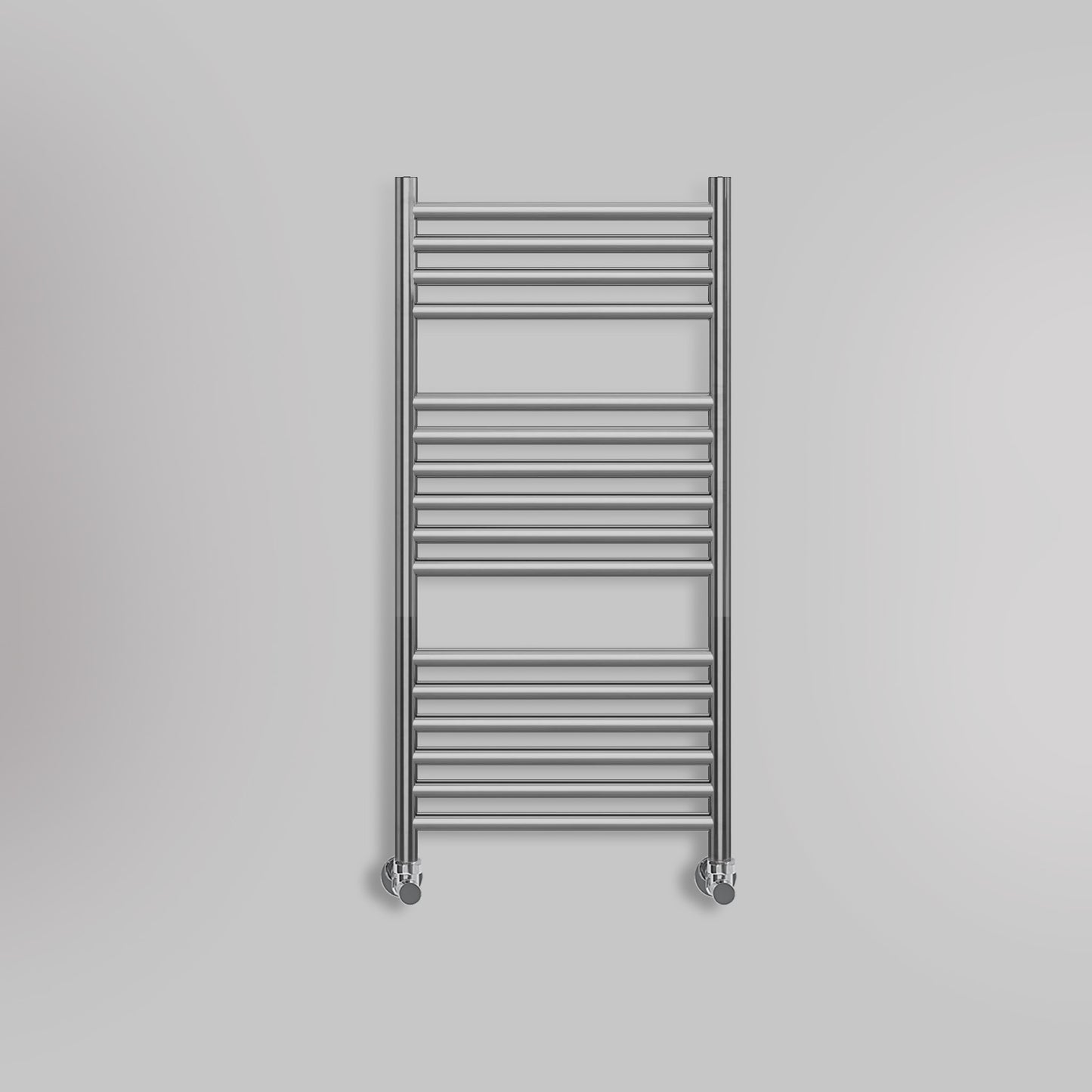 Grzejnik Łazienkowy - Stalowy - 1000x500mm, gładkie tło firmy Heissmann
