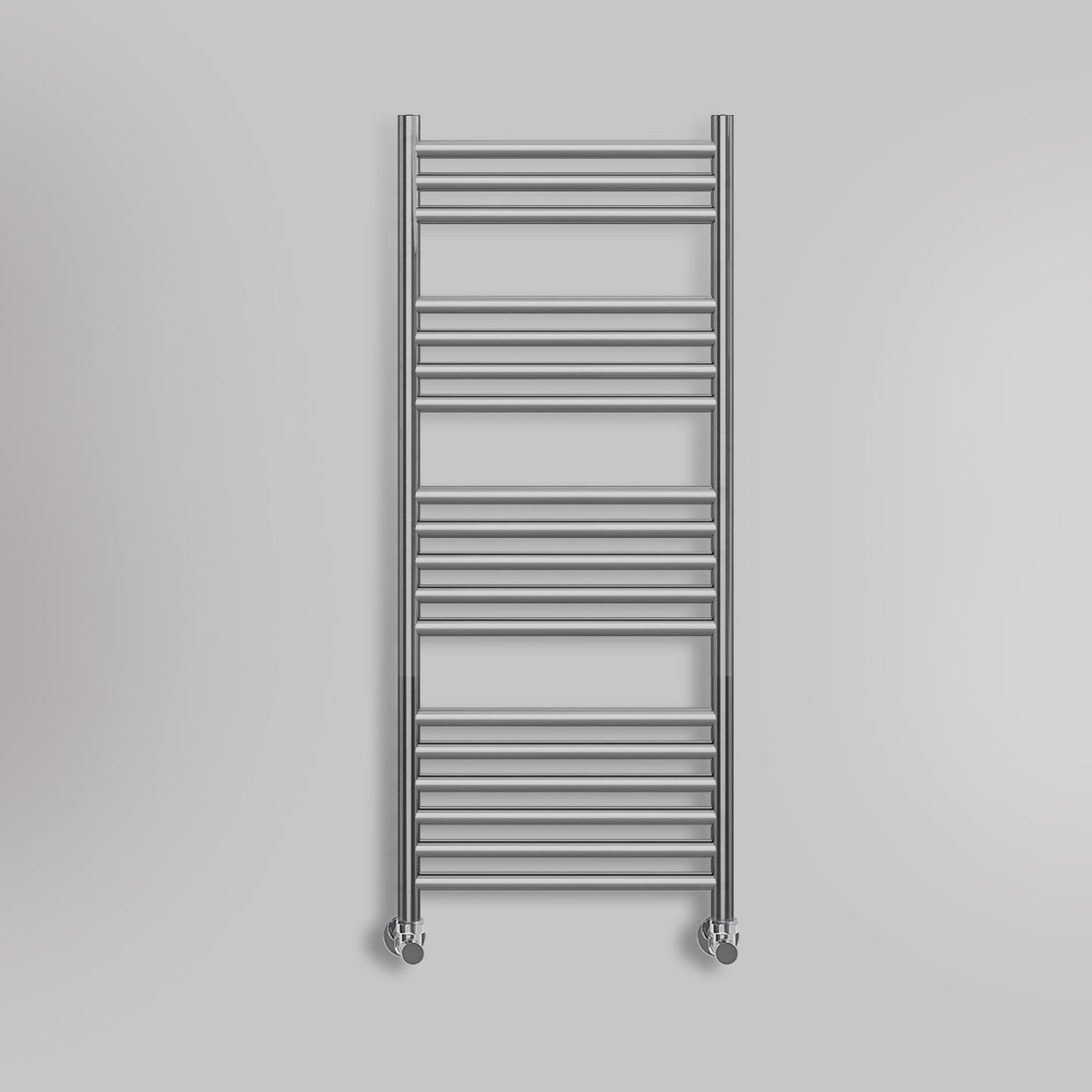 Grzejnik Łazienkowy - Stalowy - 1200x500mm, gładkie tło firmy Heissmann