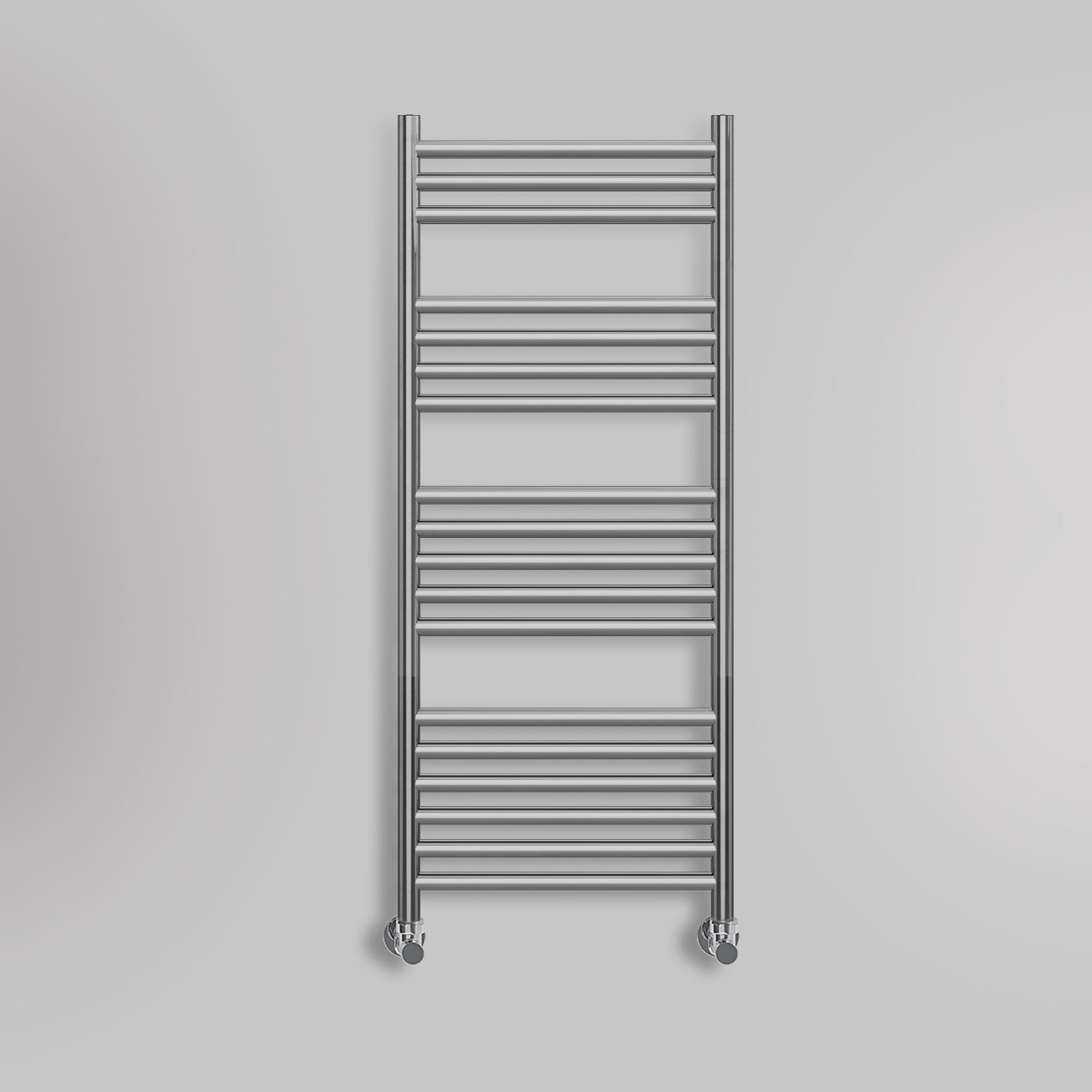 Grzejnik Łazienkowy - Stalowy - 1200x500mm, gładkie tło firmy Heissmann