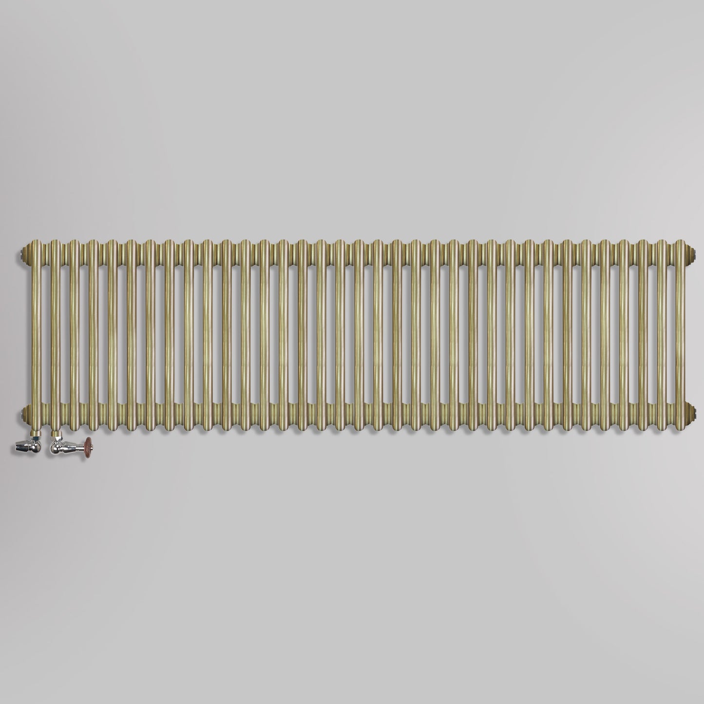 Grzejniki Żeberkowe Pokojowe Dekoracyjne - Szampańskie Złoto