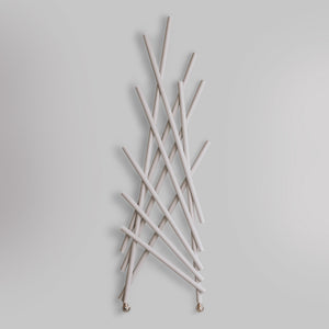 Grzejnik Dekoracyjny Pionowy - Biały - SHANGHAI - 1731x567mm