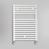 Grzejnik Łazienkowy Dekoracyjny - Biały - 730x500mm, gładkie tło firmy Lazzarini