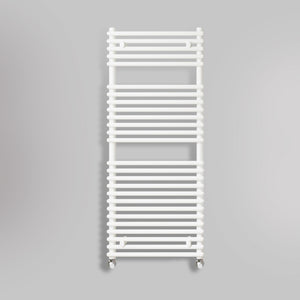 Grzejnik Łazienkowy Dekoracyjny - Biały - 1190x500mm, gładkie tło firmy Lazzarini