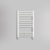 Grzejnik Łazienkowy Drabinkowy - Biały - 800x500mm, gładkie tło firmy Lazzarini