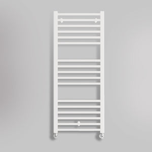 Grzejnik Łazienkowy Drabinkowy - Biały - 1200x500mm, gładkie tło firmy Lazzarini