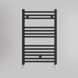 Grzejnik Łazienkowy Drabinkowy - Czarny - 803x500mm