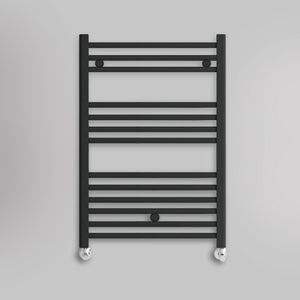 Grzejnik Łazienkowy Drabinkowy - Czarny - 803x550mm