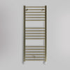Grzejnik Łazienkowy Drabinkowy - Szczotkowane złoto - 1200x500mm, gładkie tło firmy Lazzarini