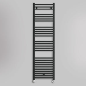 Grzejnik Łazienkowy Drabinkowy - Czarny - 1600x450mm