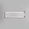 Grzejnik Dekoracyjny Żeberkowy - 3 Kolumnowy Biały - 426x1190mm, gładkie tło firmy Empire