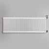 Grzejnik Dekoracyjny Żeberkowy - 3 Kolumnowy Biały - 576x1595mm, gładkie tło firmy Empire