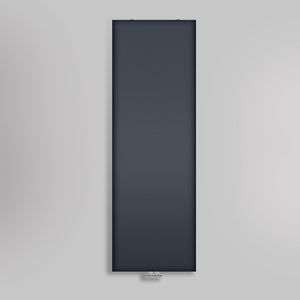 Grzejnik Dekoracyjny Pionowy - Płaski Panelowy Antracytowy - 1800x600mm, gładkie tło
