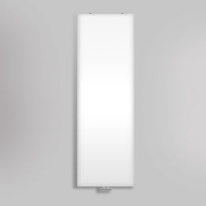 Grzejnik Dekoracyjny Pionowy - Płaski Panelowy Biały - 1800x600mm, gładkie tło